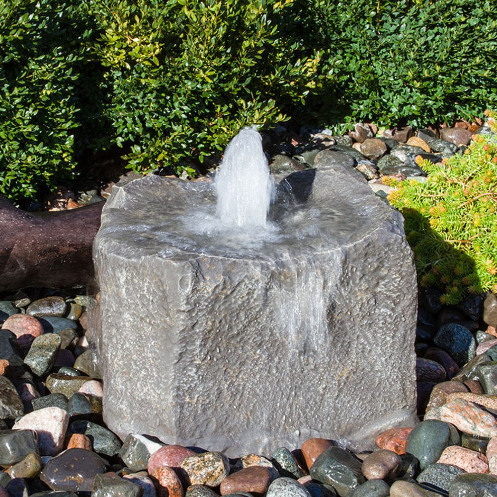 Agate Falls Stone Garden Fountain - Blue Thumb - American Pond Supplies -Beautiful "Agate Falls" Stone Garden Fountain