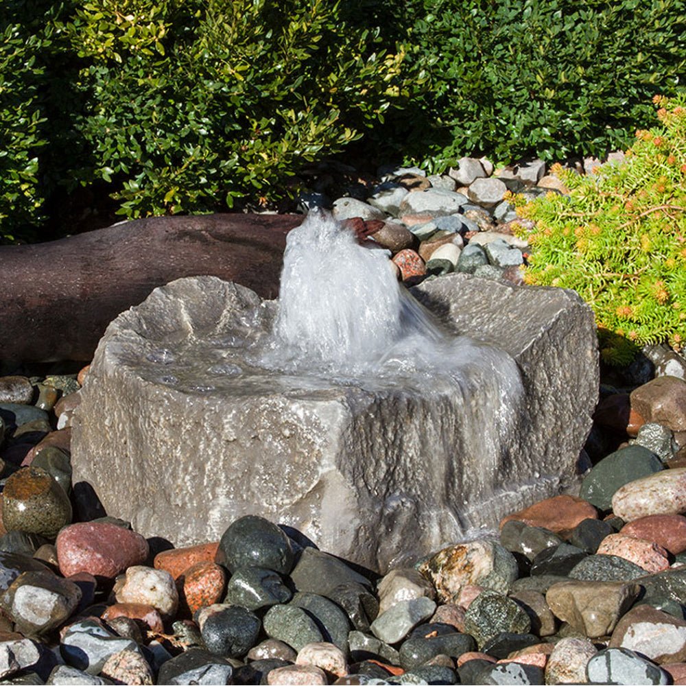 Agawa Falls Stone Outdoor Fountain - Blue Thumb - American Pond Supplies -Agawa Falls Stone Outdoor Fountain