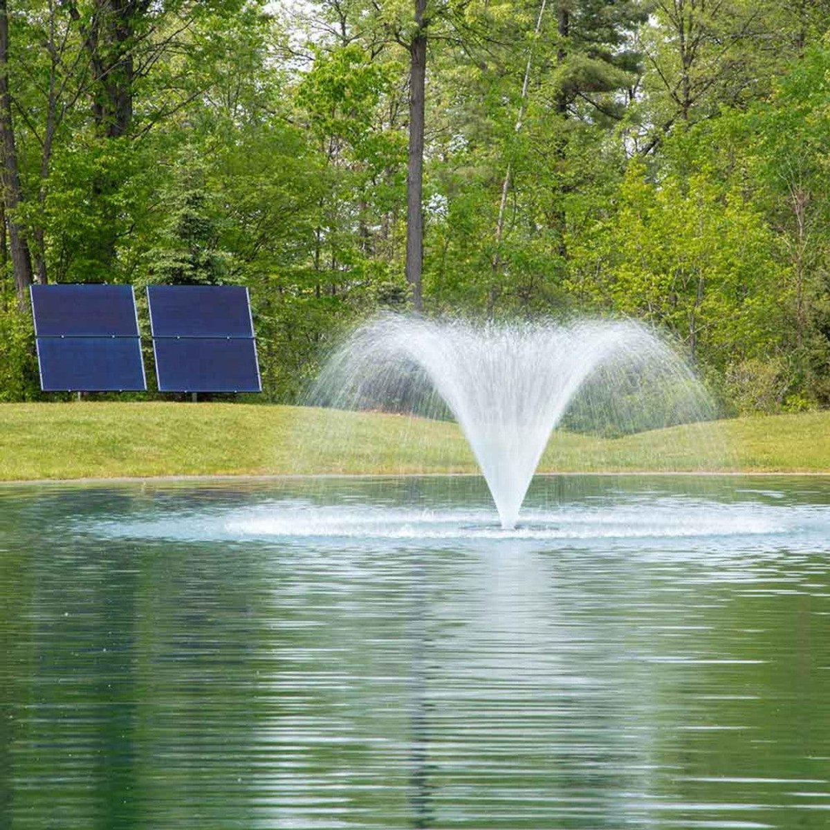 Airmax SolarSeries Solar Pond Aerating Fountain - Airmax® - American Pond Supplies -Airmax SolarSeries Solar Pond Aerating Fountain