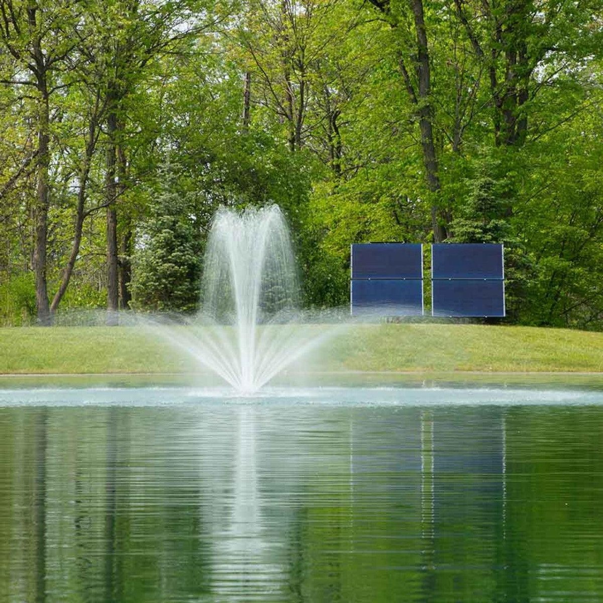 Airmax SolarSeries Solar Pond Aerating Fountain - Airmax® - American Pond Supplies -Airmax SolarSeries Solar Pond Aerating Fountain