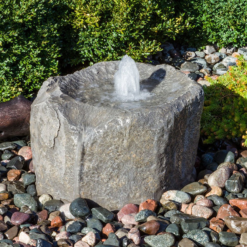 Alder Falls Rock Outdoor Fountain - Blue Thumb - American Pond Supplies -Alder Falls Rock Outdoor Fountain