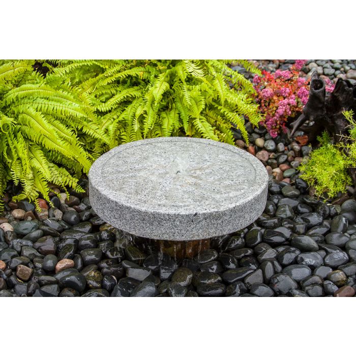 Angled Style Mill Stone Fountain Kit - Complete Fountain Kit - Blue Thumb - American Pond Supplies -Angled Style Mill Stone Fountain Kit - Complete Fountain Kit