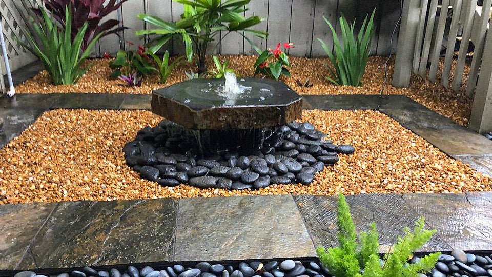 Basalt Bird Bath Stone Fountain | Landscaping Water Feature - Blue Thumb - American Pond Supplies -Basalt Bird Bath Stone Fountain | Landscaping Water Feature