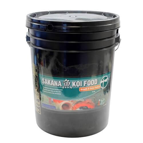 Blue Thumb Sakana Koi Growth & Color Floating Pellet Fish Food for Koi, 15 lbs. - Blue Thumb - American Pond Supplies -Blue Thumb Sakana Koi Growth & Color Floating Pellet Fish Food for Koi, 15 lbs.