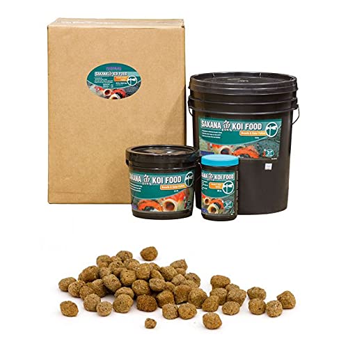 Blue Thumb Sakana Koi Growth & Color Floating Pellet Fish Food for Koi, 15 lbs. - Blue Thumb - American Pond Supplies -Blue Thumb Sakana Koi Growth & Color Floating Pellet Fish Food for Koi, 15 lbs.