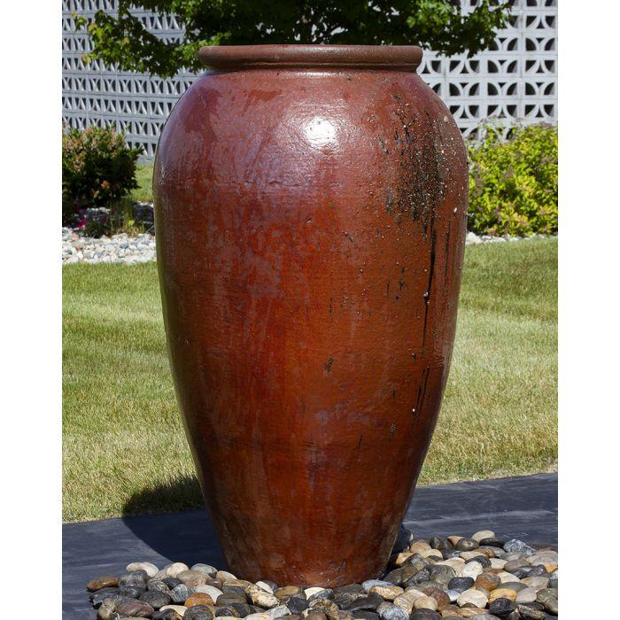 Cinnamon Large Tuscany Single Vase Fountain Kit - FNT50-AB481 - Blue Thumb - American Pond Supplies -Cinnamon Large Tuscany Single Vase Fountain Kit - FNT50-AB481