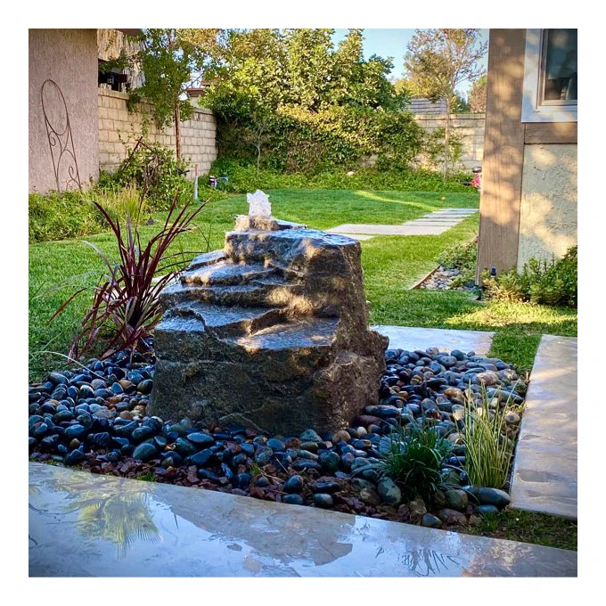 Mountain Spring Rock Boulder Outdoor Fountain