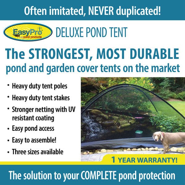 Deluxe Pond and Garden Tent Cover - EasyPro Pond Cover Tent - EasyPro