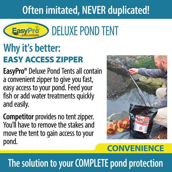 Deluxe Pond and Garden Tent Cover - EasyPro Pond Cover Tent - EasyPro