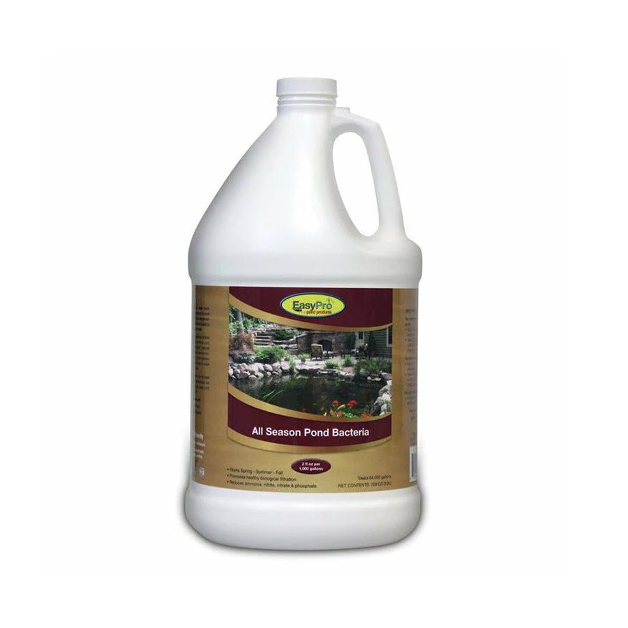 EasyPro: All Season Liquid Bacteria - 128 oz. (1 gal) - Treats Up to 64,000 gal - EasyPro - American Pond Supplies -EasyPro: All Season Liquid Bacteria - 128 oz. (1 gal) - Treats Up to 64,000 gal