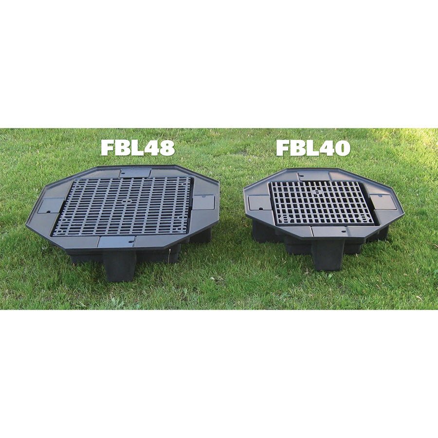 EasyPro ECO - Series® 40" Lightweight Basin with Bench Grating - FBL40 - EasyPro