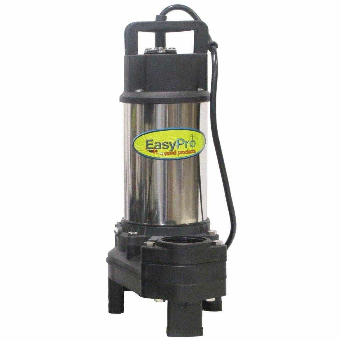 EasyPro TH400 5100 GPH 115V Stainless Steel Submersible Pump - American Pond Supplies Easy Pro EasyPro 5100 GPH Stainless Steel TH400 Submersible Pump Submersible Pumps Submersible Pumps
