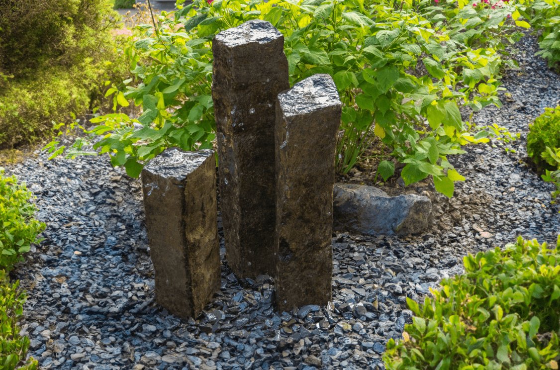 EasyPro: Tranquil Décor Natural Top Real Basalt Three Pack Complete Kit - 20", 27", 35" - HBS3CSL - EasyPro