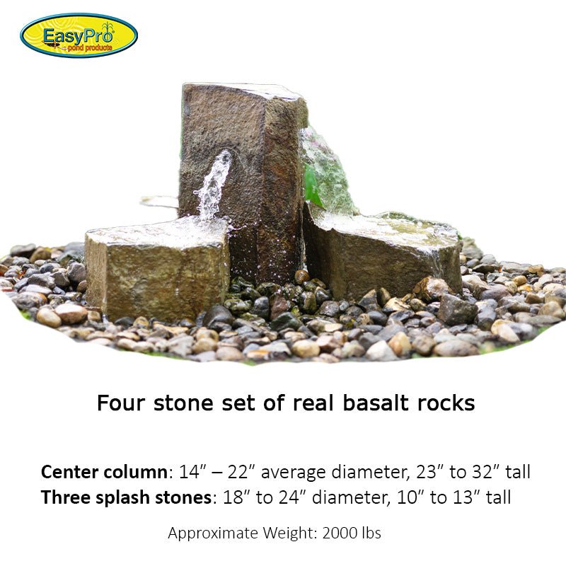 EasyPro: Trilogy Falls Basalt Fountain - Full Kit - HBF30K - EasyPro