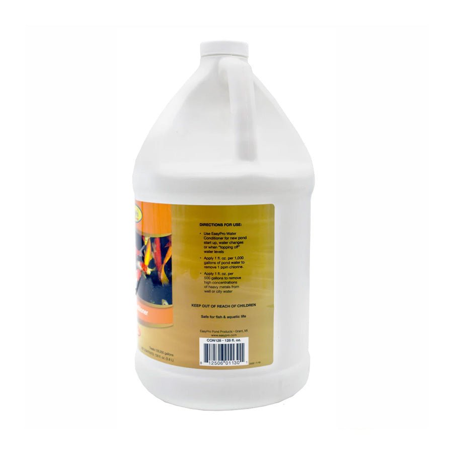 EasyPro: Water Conditioner - 128 oz. (1 gal) - Treats Up to 128,000 gal - EasyPro - American Pond Supplies -EasyPro: Water Conditioner - 128 oz. (1 gal) - Treats Up to 128,000 gal