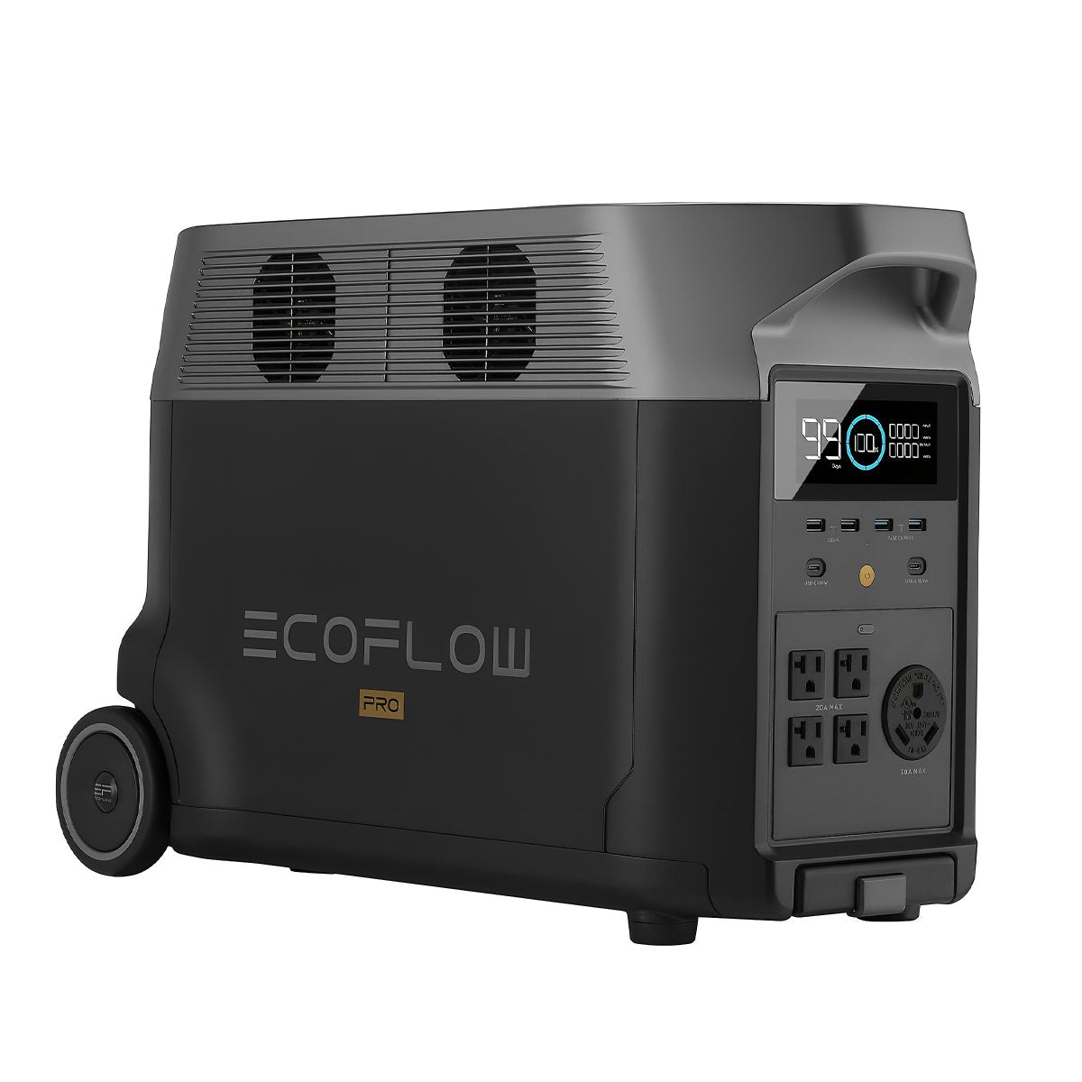 EcoFlow DELTA Pro Portable Power Station & Solar Kits - DELTAPro - 1600W - US - EcoFlow