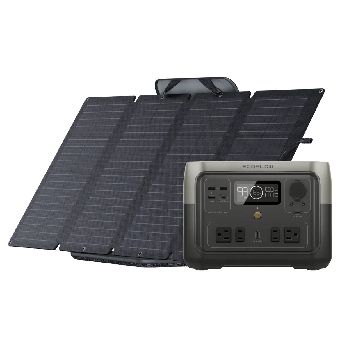 EcoFlow RIVER 2 Max Portable Power Station & Kits - ZMR610 - B - US - EcoFlow