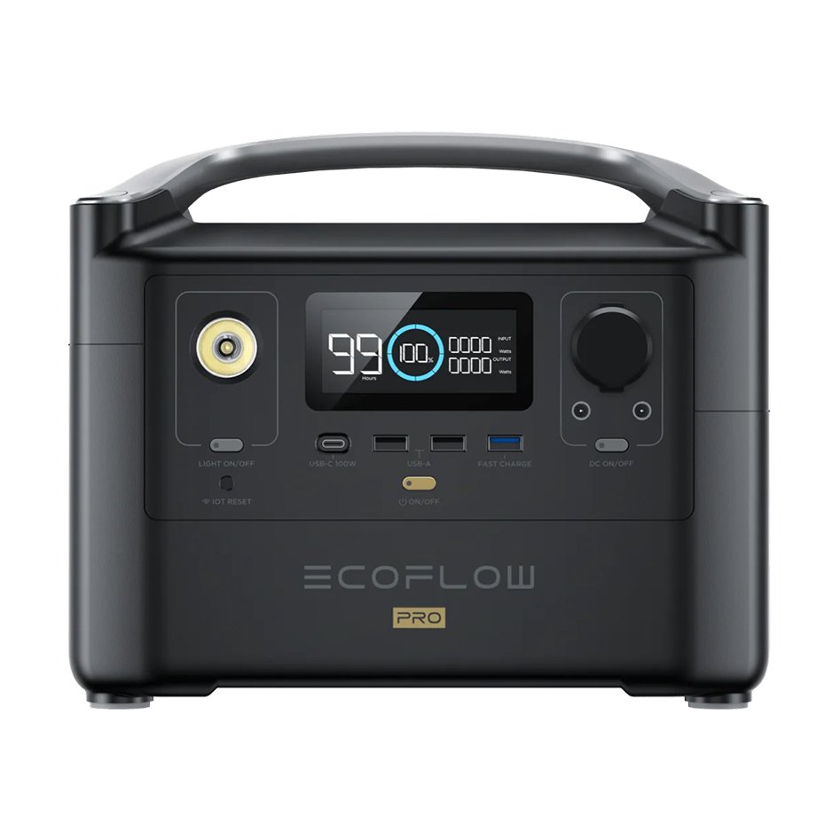 EcoFlow RIVER Pro Power Station Portable Power Station & Kits (Copy) - EFRIVER600PRO - AM - EcoFlow