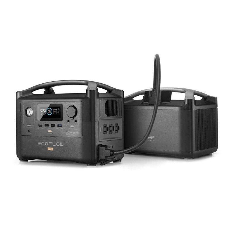 EcoFlow RIVER Pro Power Station Portable Power Station & Kits (Copy) - RIVER600PROAMEB - EcoFlow