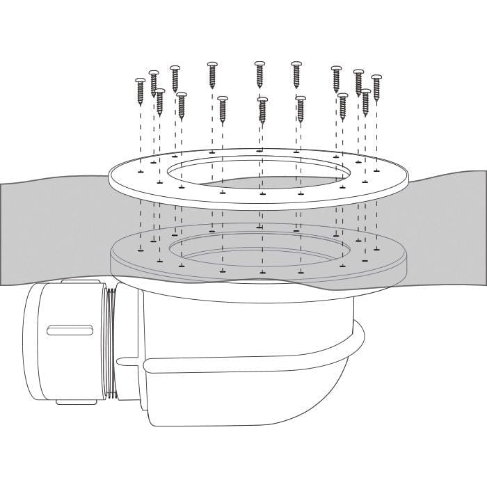 Heavy Duty Pond Bottom Drain - EasyPro - American Pond Supplies -Heavy Duty Pond Bottom Drain