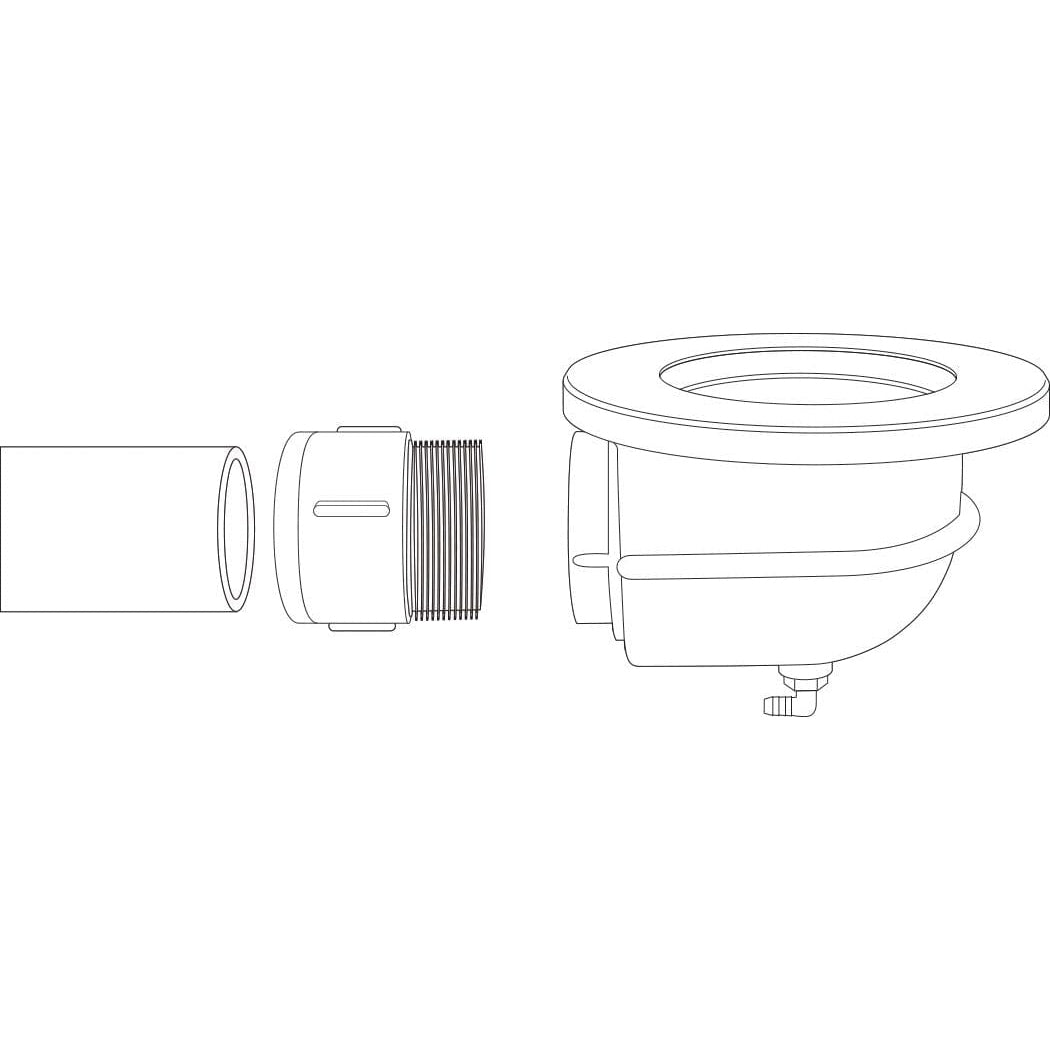 Heavy Duty Pond Bottom Drain - EasyPro - American Pond Supplies -Heavy Duty Pond Bottom Drain