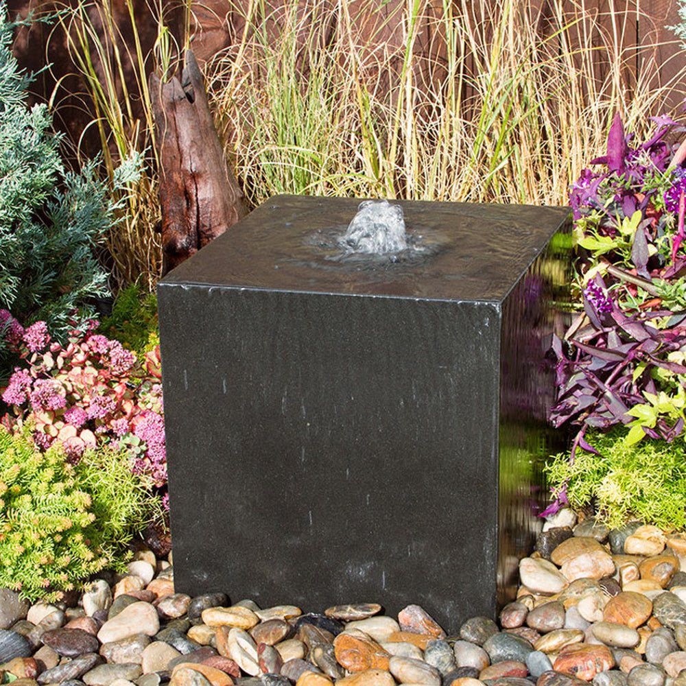 Heiho Landscaping Stone Outdoor Fountain - Blue Thumb - American Pond Supplies -Landscaping Heiho Real Stone Fountain | Best Prices Online