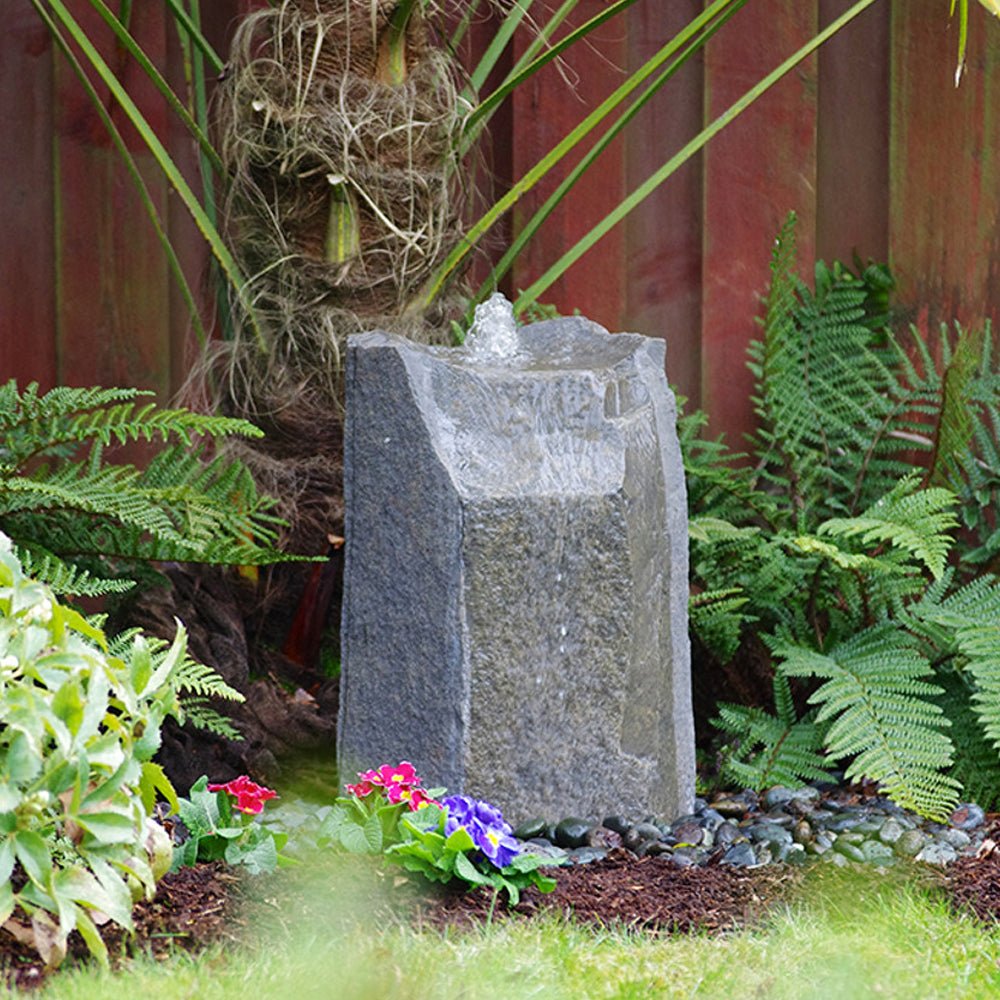 Hollow Springs Garden Rock Fountain - Blue Thumb - American Pond Supplies -Hollow Springs Garden Rock Fountain