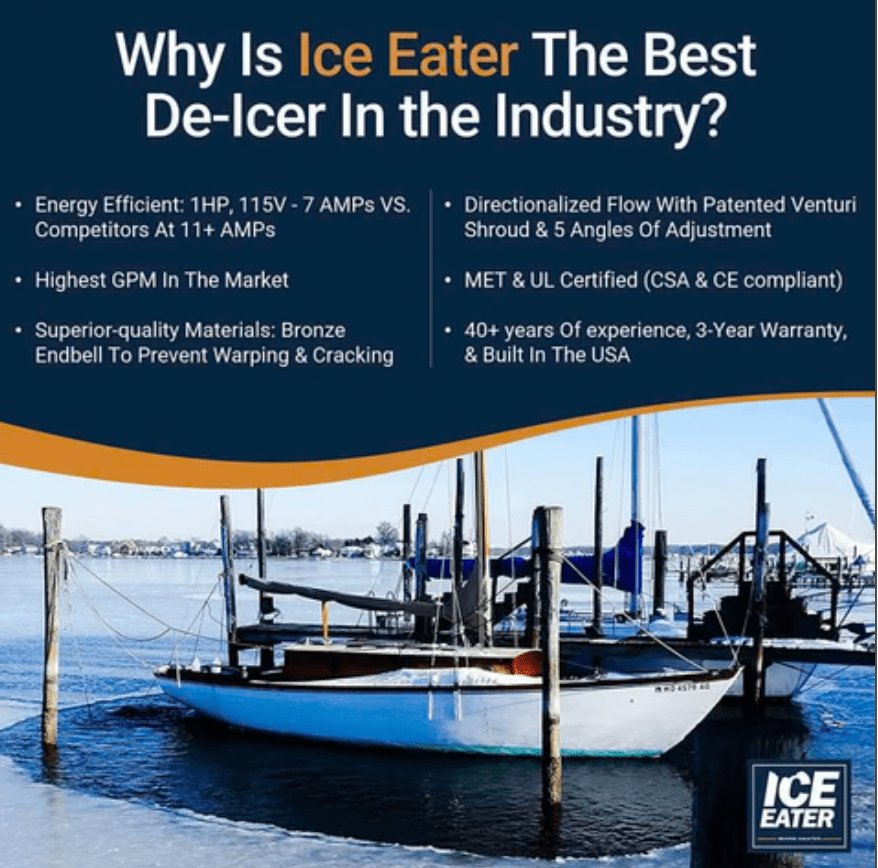 Ice Eater - Dock & Marina De - Icer - P500/050 - Bearon Aquatics