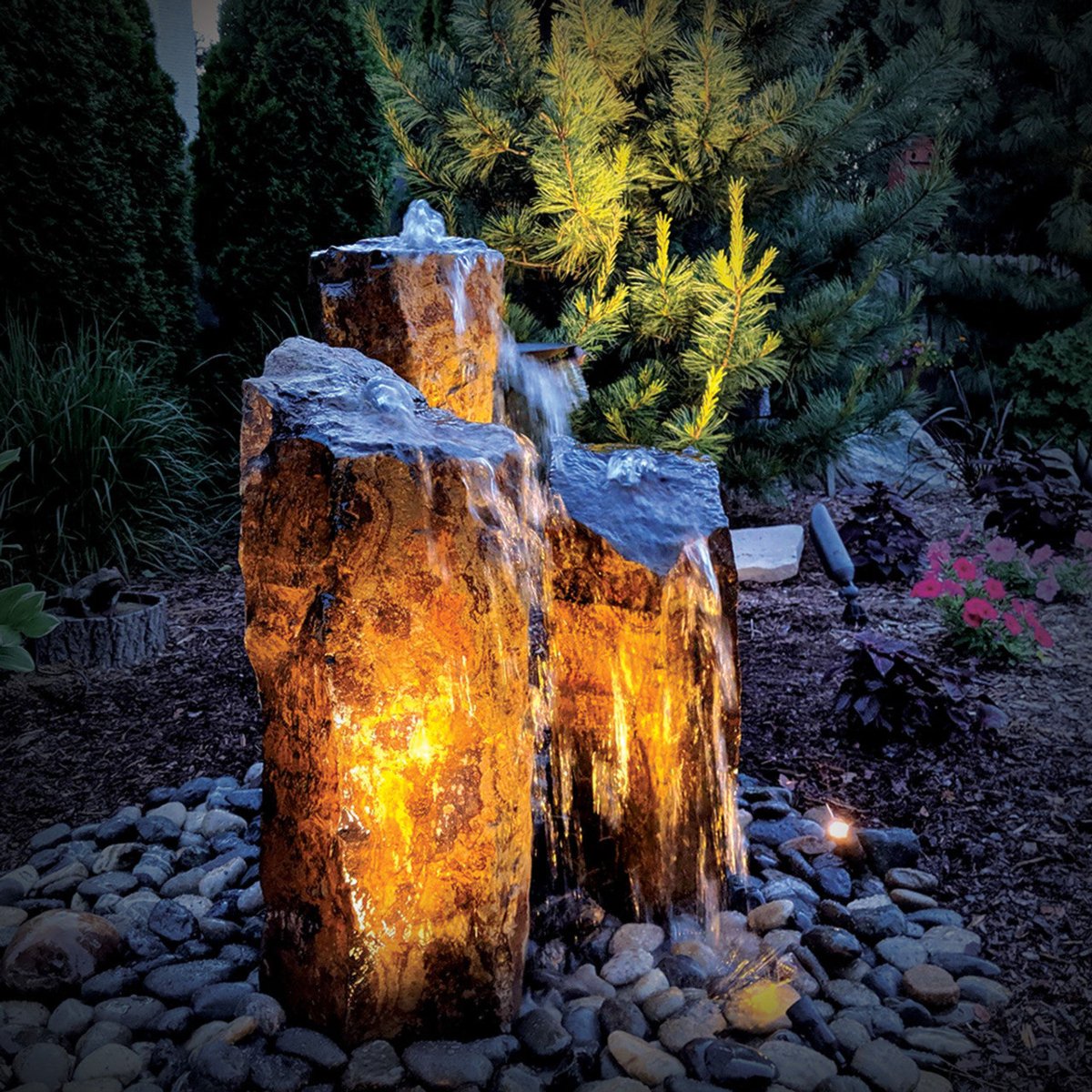 IllumiGlow® Fountain & Pond 3 Light LED Kit - American Pond Supplies - American Pond Supplies -IllumiGlow® Fountain & Pond 3 Light LED Kit