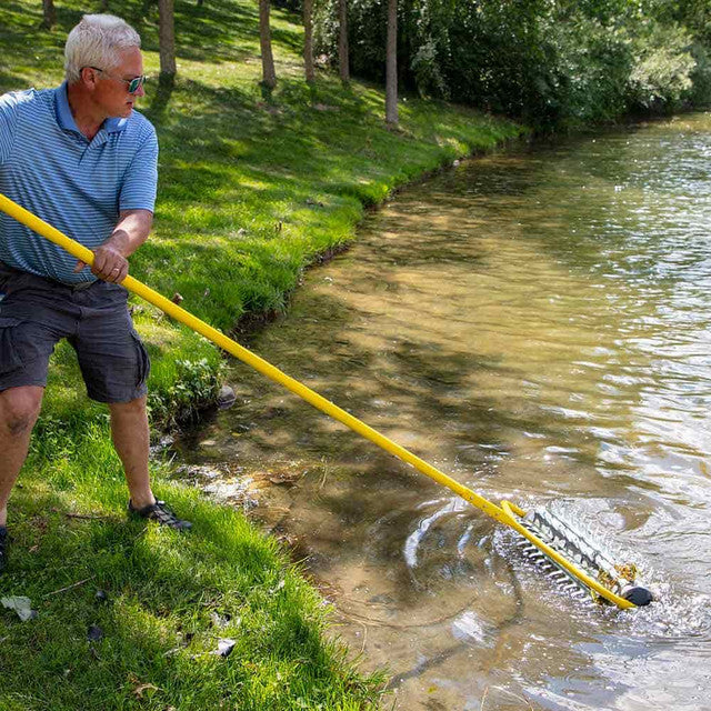 The Ultimate Underwater Mower Jenlis Muck Razer - American Pond Supplies Jenlis weed removal tool weed removal tool