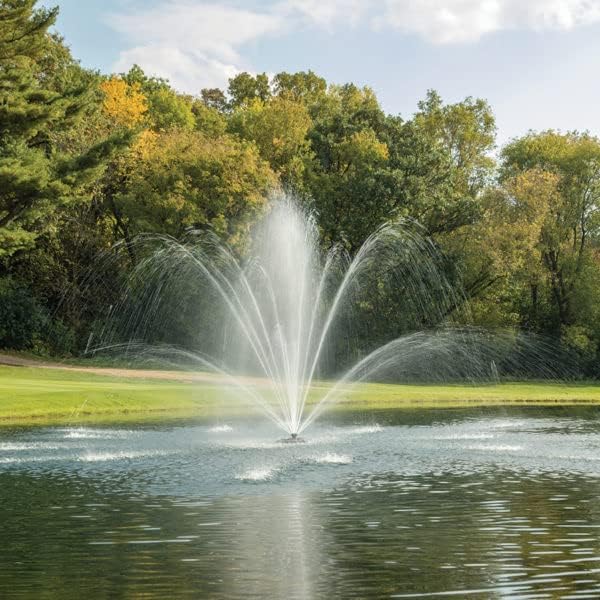 Kasco Marine: Create Beautiful Water Effects with Mahogany Nozzle - Kasco Marine - American Pond Supplies -Kasco Marine: Create Beautiful Water Effects with Mahogany Nozzle