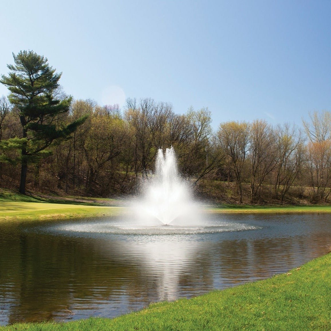 Kasco Marine: J Series Decorative Display Fountain 3 HP for Large Ponds - Kasco Marine - American Pond Supplies -Kasco Marine: J Series Decorative Display Fountain 3 HP for Large Ponds