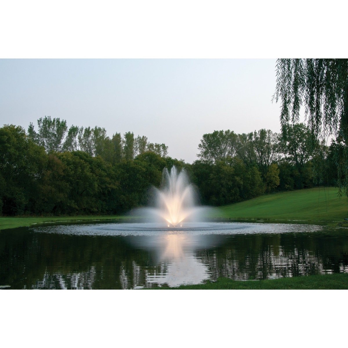 Kasco Marine: J Series Decorative Display Fountain 5 HP for Large Ponds - Kasco Marine - American Pond Supplies -Kasco Marine: J Series Decorative Display Fountain 5 HP for Large Ponds