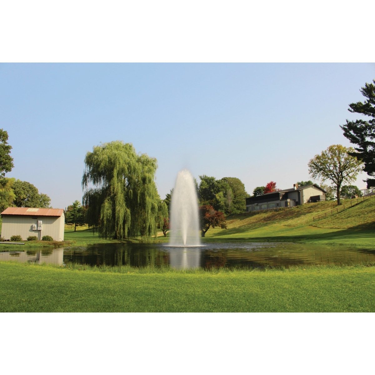 Kasco Marine: J Series Decorative Display Fountain 7.5 HP for Large Ponds - Kasco Marine - American Pond Supplies -Kasco Marine: J Series Decorative Display Fountain 7.5 HP for Large Ponds