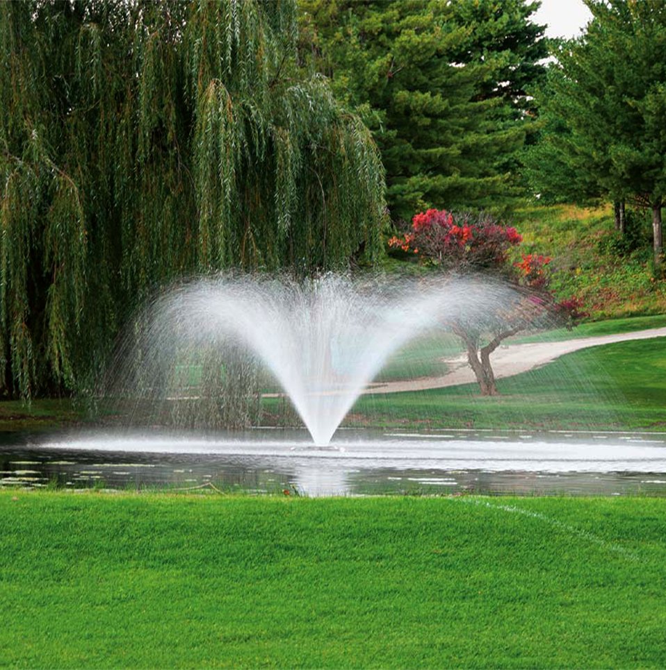 Kasco Marine: VFX Series Aerating Display Fountain for Small Ponds to Large Ponds - Kasco Marine - American Pond Supplies -Kasco Marine: VFX Series Aerating Display Fountain for Small Ponds to Large Ponds