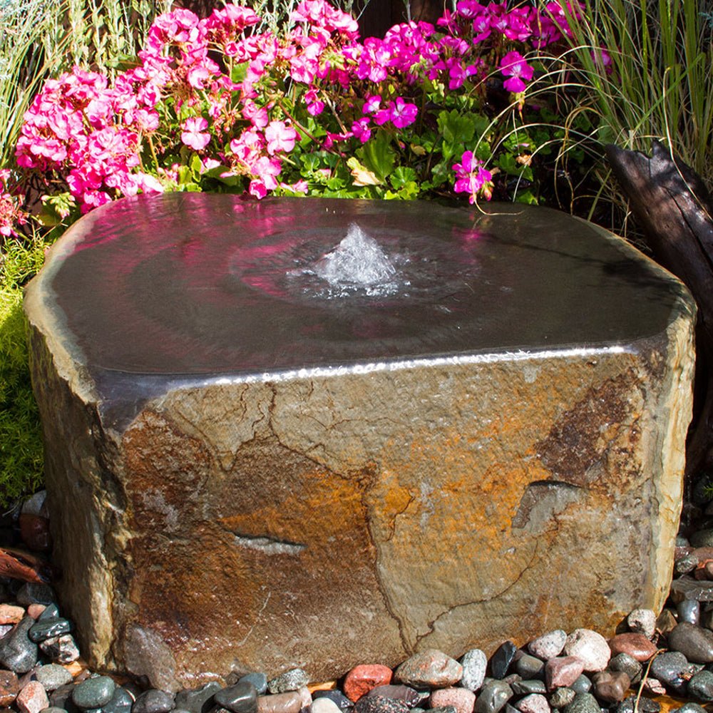 Keki Stone Outdoor Fountain - Blue Thumb - American Pond Supplies -Keki Stone Outdoor Fountain | Best Prices Online