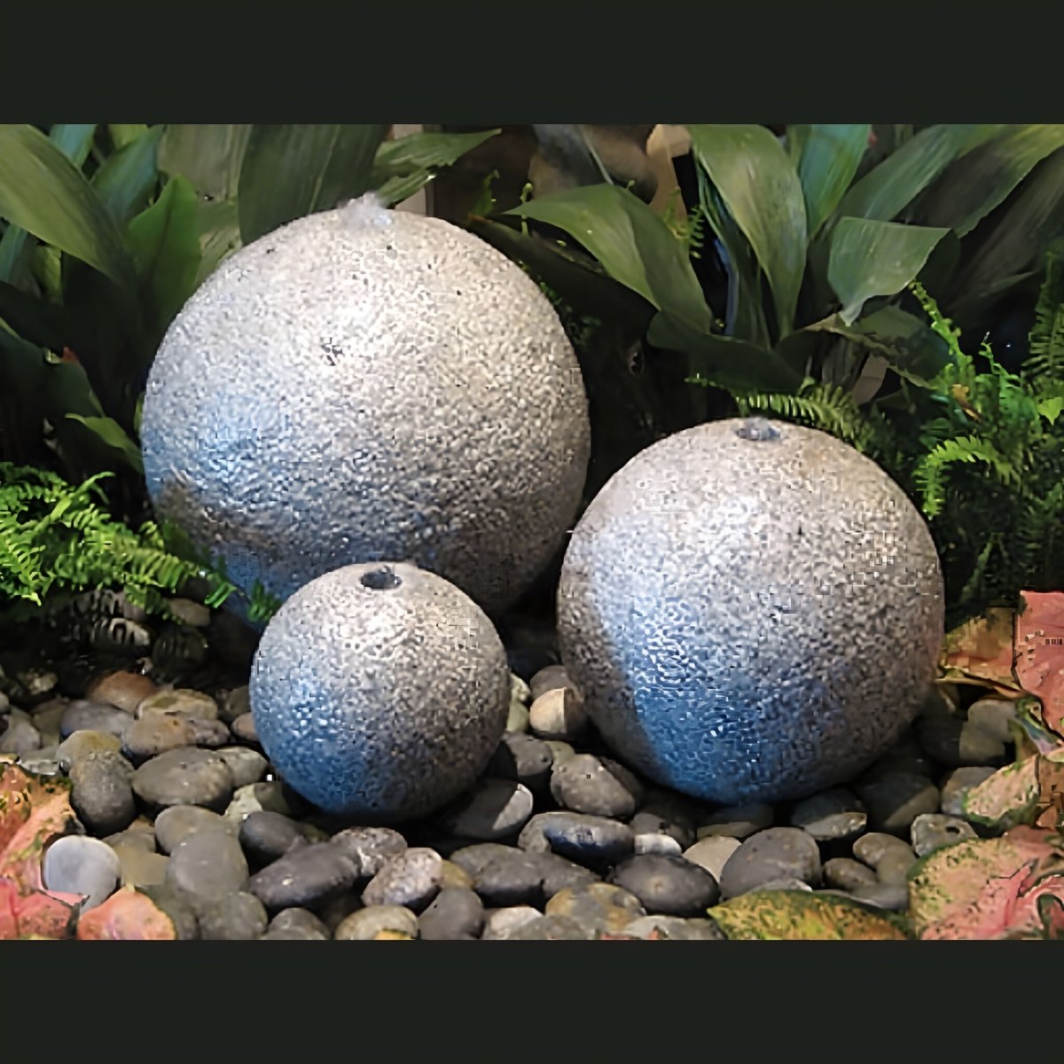 Landscaping Granite Sphere Fountain - Complete Kit - Blue Thumb - American Pond Supplies -Landscaping Granite Sphere Fountain - Complete Kit