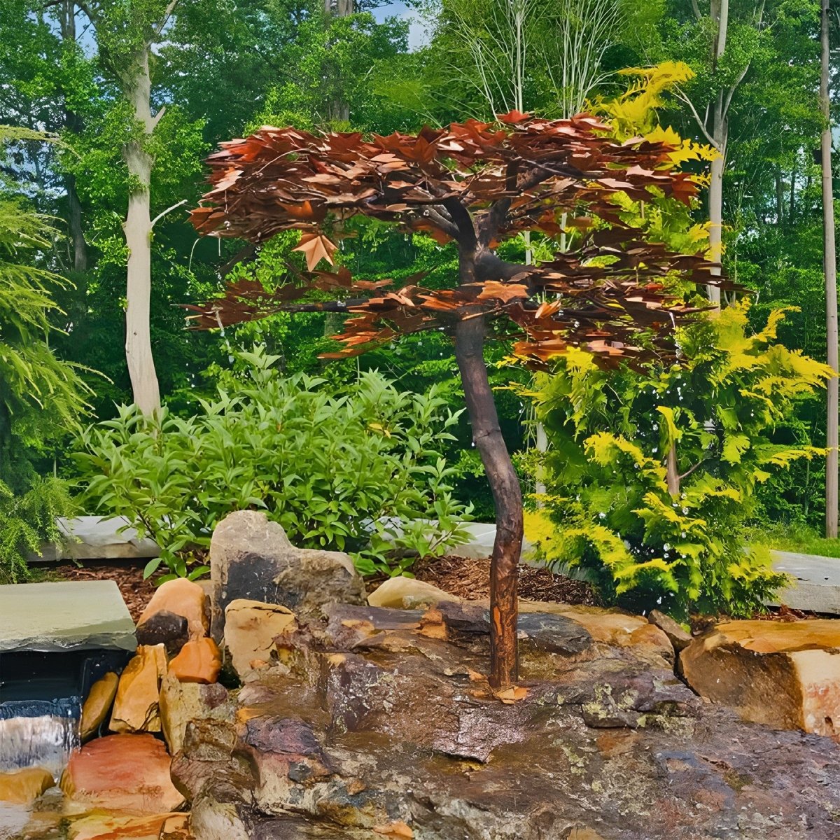 Landscaping Japanese Maple Tree Copper Fountain Kit - ABCF400K - Blue Thumb