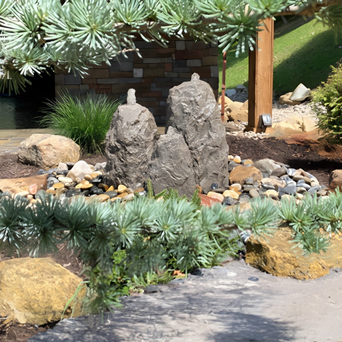 Landscaping Matterhorn Fountain Kit - Blue Thumb - American Pond Supplies -Landscaping Matterhorn Fountain Kit