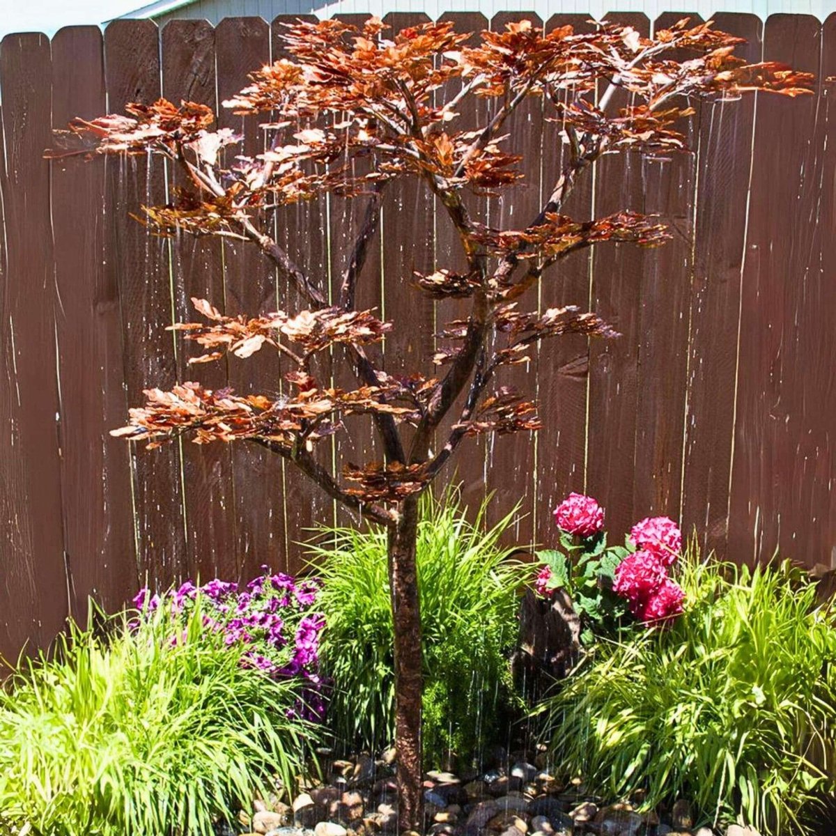 Landscaping Oak Tree Copper Fountain Kit (Extra Tall) - Blue Thumb - American Pond Supplies -Landscaping Oak Tree Copper Fountain Kit (Extra Tall)