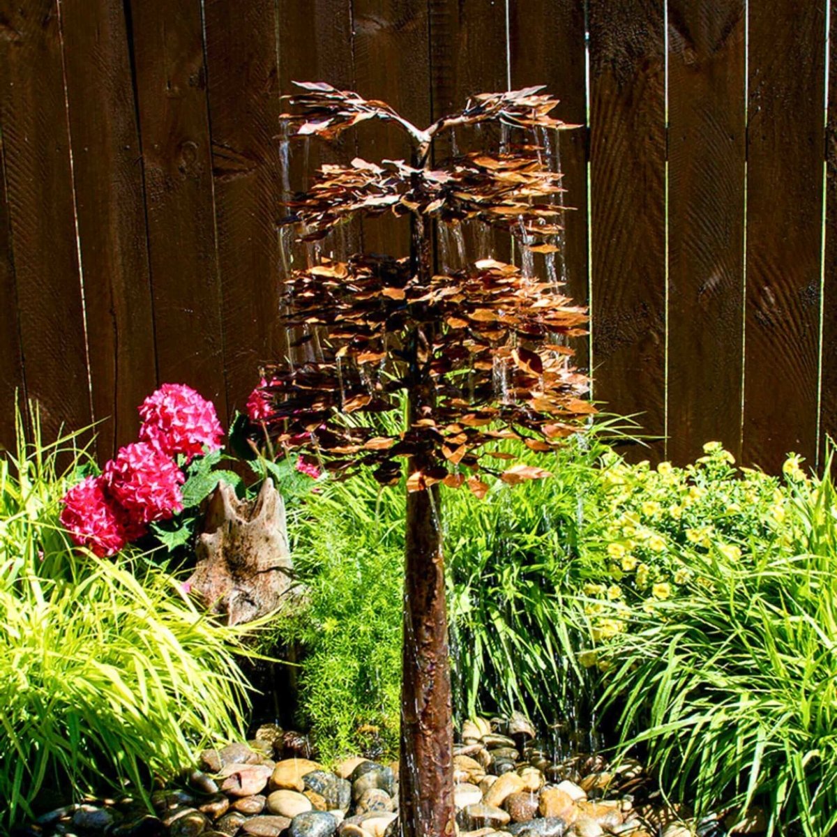 Landscaping Sequoia Tree Copper Fountain Kit - Blue Thumb - American Pond Supplies -Landscaping Sequoia Tree Copper Fountain Kit