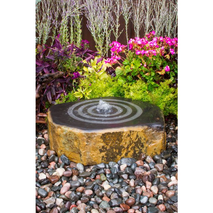 Landscaping Suwaru Real Stone Fountain Kit - Blue Thumb - American Pond Supplies -Landscaping Suwaru Real Stone Fountain Kit