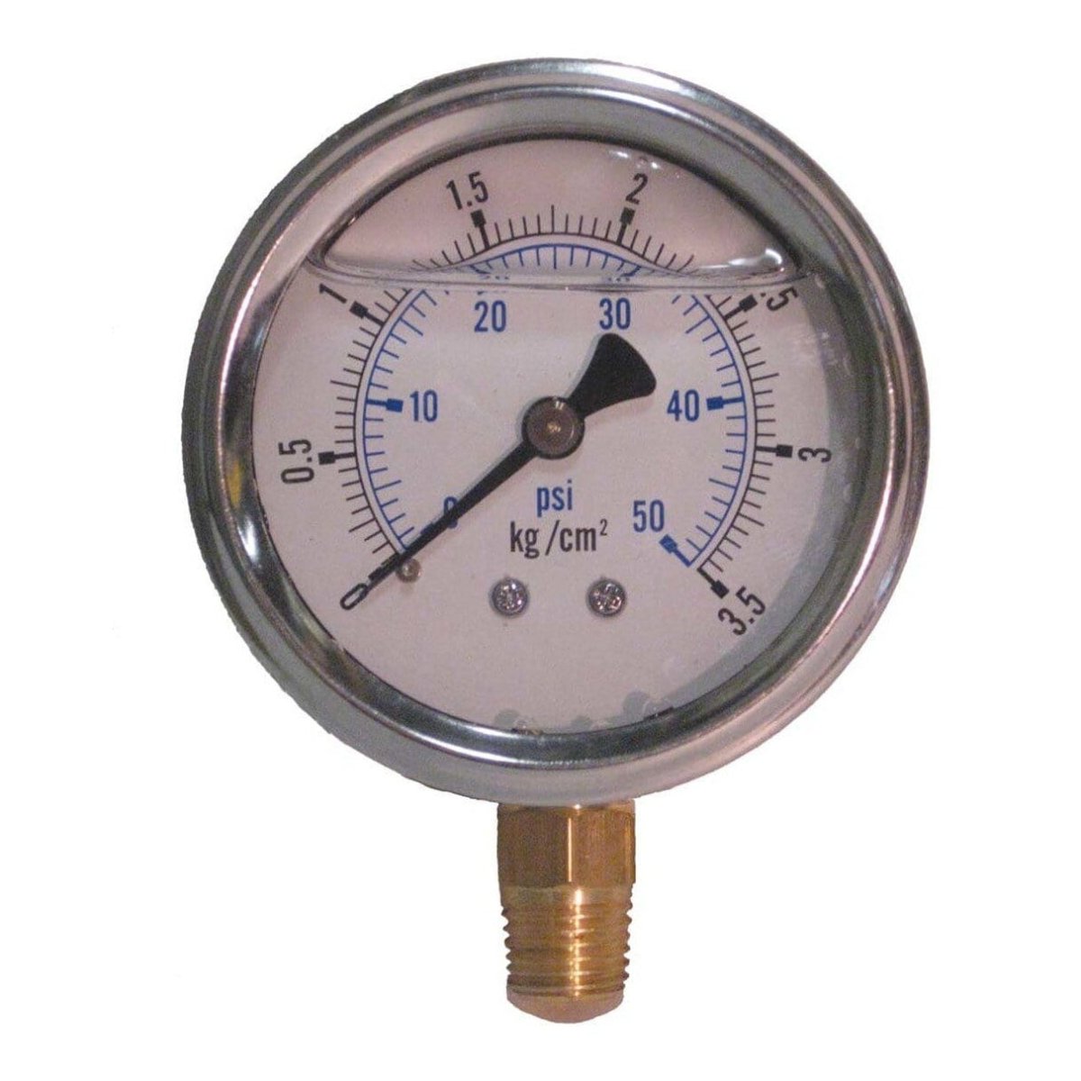 Liquid Filled Pressure Gauges - EasyPro - American Pond Supplies -Liquid Filled Pressure Gauges