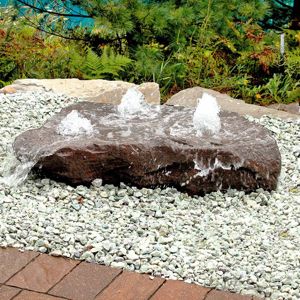 Manistique Falls Stone Outdoor Fountain - Blue Thumb - American Pond Supplies -Commercial Landscaping | Manistique Falls Stone Outdoor Fountain