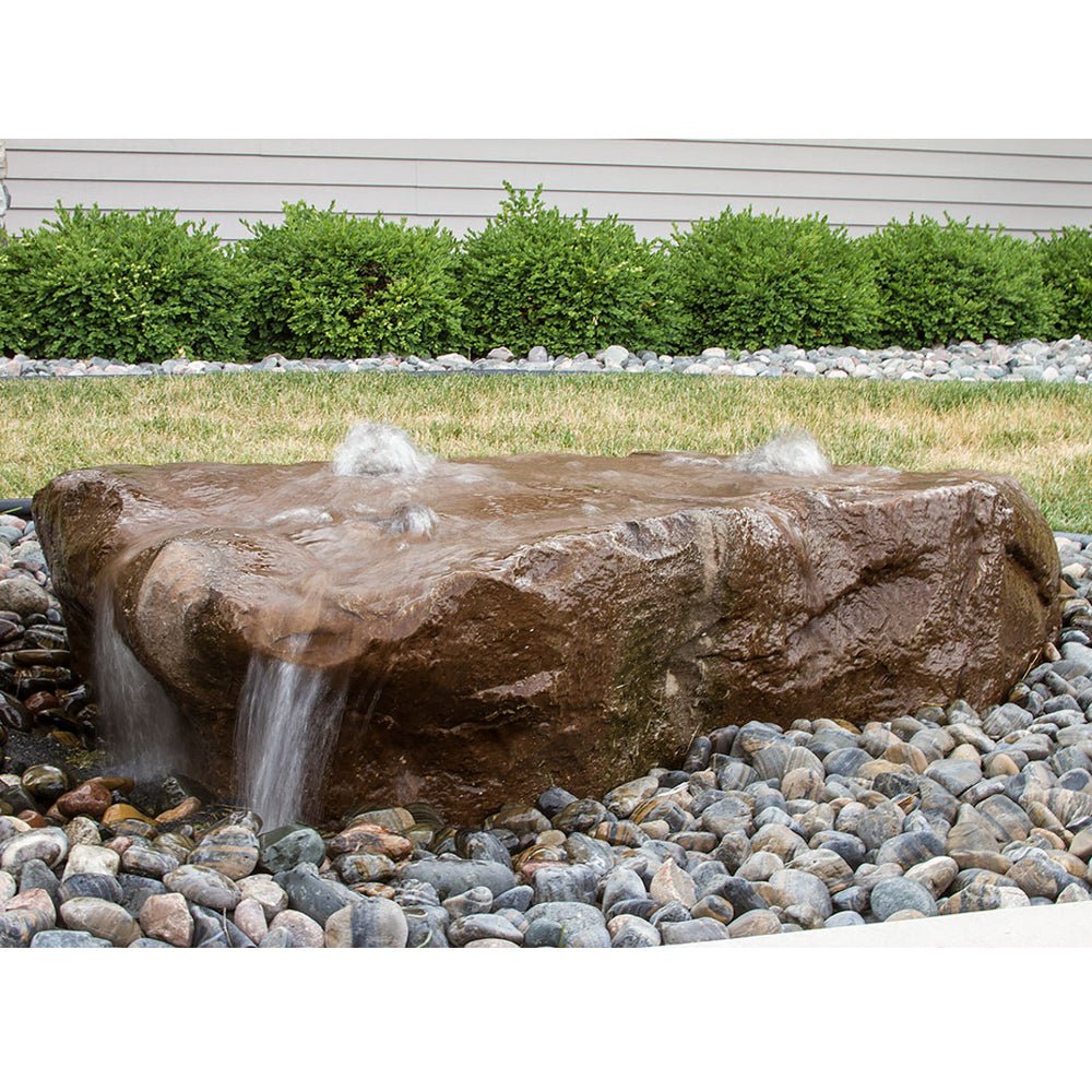 Manistique Falls Stone Outdoor Fountain - Blue Thumb - American Pond Supplies -Commercial Landscaping | Manistique Falls Stone Outdoor Fountain