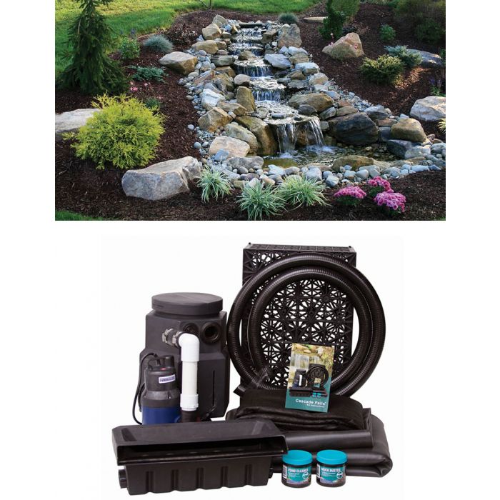 Small 20" Cascading Falls Kit - Blue Thumb - American Pond Supplies -Small 20" Cascading Falls Kit