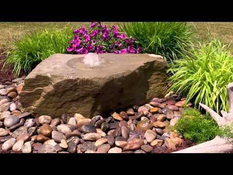 Medium Bird Bath Stone Outdoor Fountain