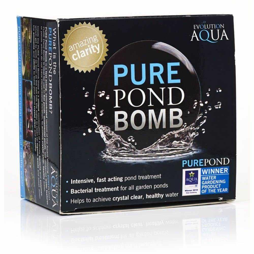 Pure Pond Bomb - Beneficial Bacteria Ball - Evolution Aqua - American Pond Supplies -