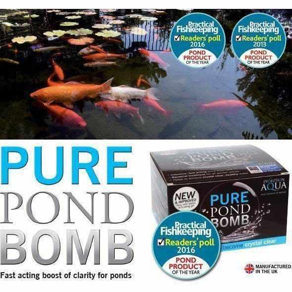 Pure Pond Bomb - Beneficial Bacteria Ball - Evolution Aqua - American Pond Supplies -