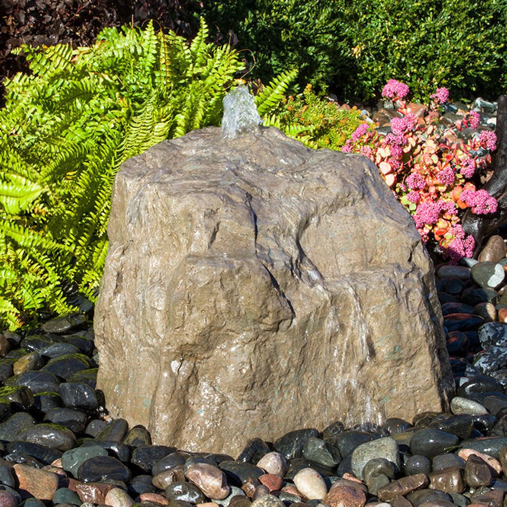 Sand River Falls Stone Garden Fountain - Blue Thumb - American Pond Supplies -Sand River Falls Stone Garden Fountain